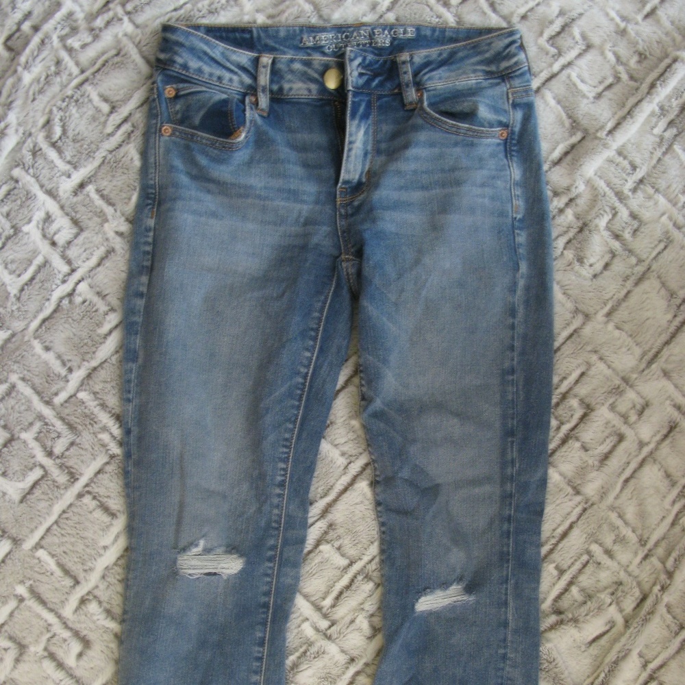 American Eagle 4 short straight jeans
